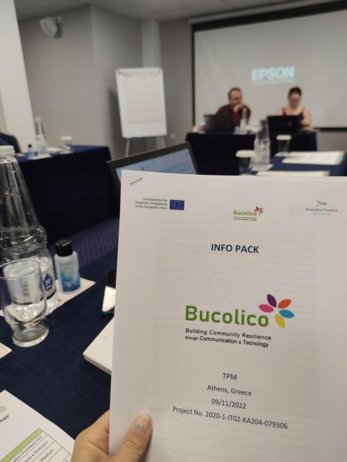 5ª Reunión transnacional del proyecto BUCOLICO en Atenas