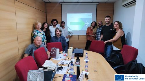 El consorcio del proyecto AMTECH Erasmus+ vuela a Málaga para celebrar la última reunión transnacional