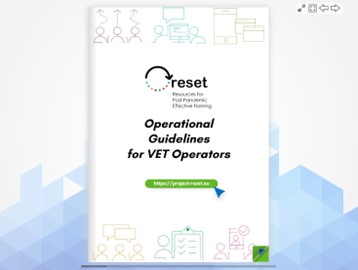 Making digital education approachable: Matrix, Training and Tools explained in the Operational Guidelines of the RESET project results